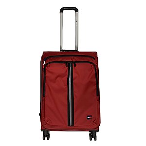 Mala Tommy Hilfiger Maverick Softside Spinner Média Vermelho