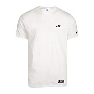 Camiseta Manga Curta Champion Mc C Classic Branco