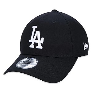 Boné New Era 3930 Los Angeles Dodgers Basic Preto