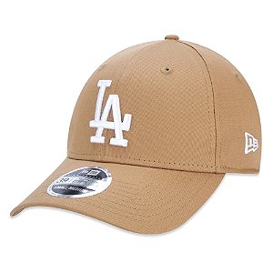 Boné New Era 3930 Los Angeles Dodgers Basic Caqui