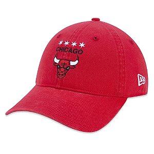 Boné New Era 920 Chicago Bulls Winter Sports Vermelho