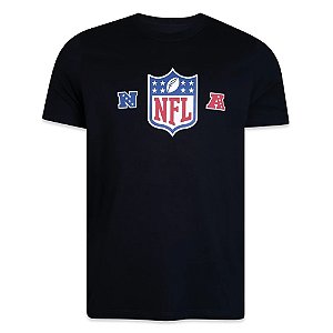 Camiseta New Era NFL Logo Preto