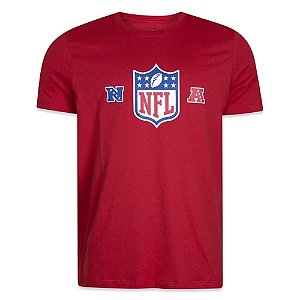 Camiseta New Era NFL Logo Vermelho