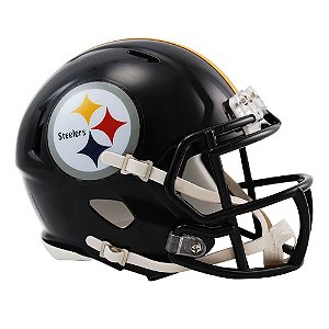 Capacete Riddell Pittsburgh Steelers Miniatura Revolution Speed