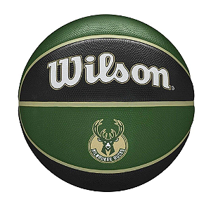 Bola de Basquete Wilson NBA Milwaukee Bucks Team Tribute