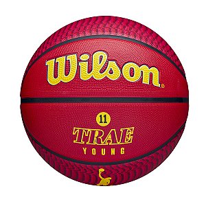 Bola de Basquete Wilson NBA Trae Young Atlanta Hawks Outdoor