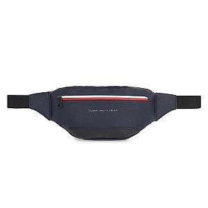 Pochete Tommy Hilfiger TH Ess Bumbag Azul Marinho