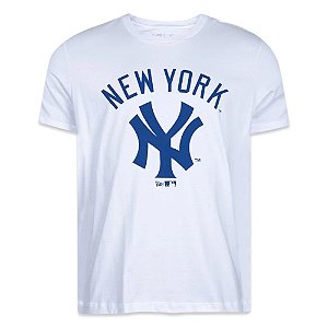 Camiseta New Era New York Yankees MLB Core Branco