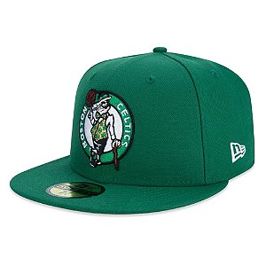 Boné New Era 5950 Boston Celtics Fitted NBA Verde