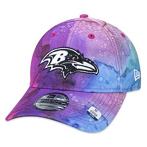 Boné New Era 920 Baltimore Ravens Crucial Catch 22 Aba Curva