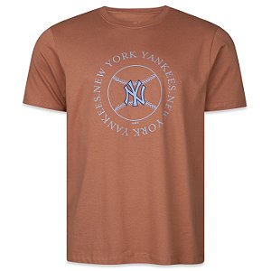 Camiseta Slim New Era New York Yankees MLB Golf Culture