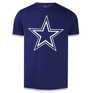 Camiseta Dallas Cowboys Basic Azul - New Era