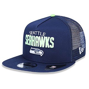 Boné Seattle Seahawks 950 A-Frame Trucker Sports - New Era