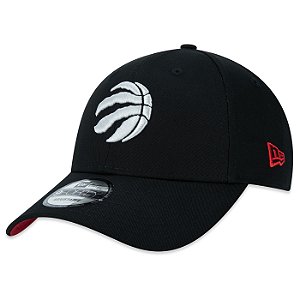 Boné New Era 940 Toronto Raptors Aba Curva Preto