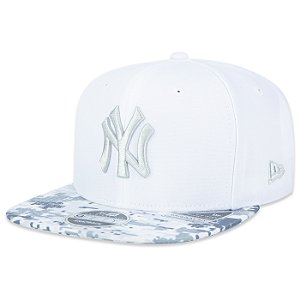Boné New Era 950 New York Yankees Core MLB Branco Camuflado