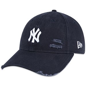 Boné New Era 920 New York Yankees Destroyed Azul Marinho