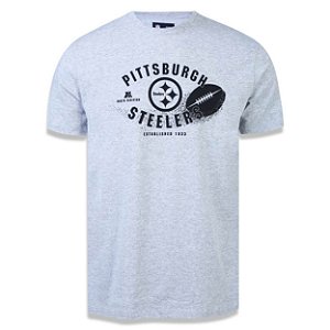 Camiseta Pittsburgh Steelers Versatile Arte Ball - New Era