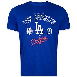 Camiseta New Era Los Angeles Dodgers Sport Azul