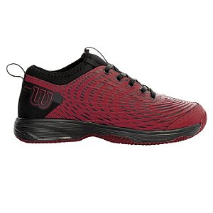 Tenis Masculino Wilson Pro Open 3.0 Clay Vermelho