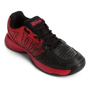 Tenis Wilson K Ultimate Vermelho e Preto