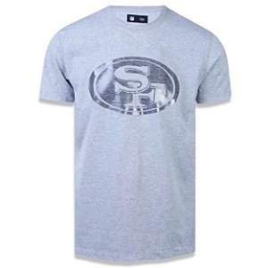 Camiseta San Francisco 49ers Versatile Sport Logo Sobreton - New Era