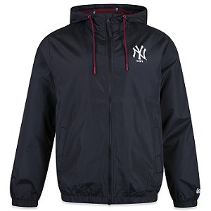 Jaqueta Corta Vento New Era New York Yankees Basico Preto