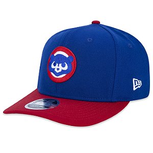 Boné New Era 950 Chicago Cubs Core Azul Vermelho
