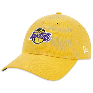 Boné New Era 920 Los Angeles Lakers Logo History Amarelo