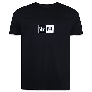 Camiseta New Era Logo Box Preto