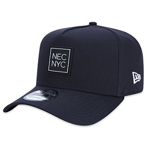 Boné New Era 940 A-Frame Nyc Aba Curva Azul Marinho