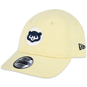 Boné Infantil New Era 920 Chicago Cubs Amarelo