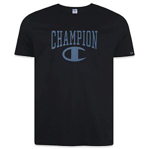 Camiseta Manga Curta Champion College Circ 30 Preto