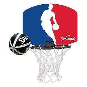 Micro Kit Tabela Basquete Hoop Set NBA - Spalding