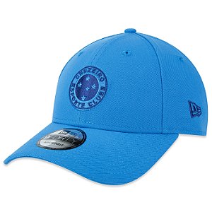Boné New Era 940 Cruzeiro Futebol Aba Curva Azul