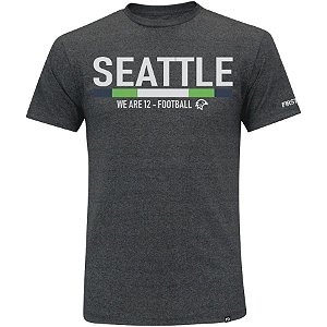 Camiseta First Down Seattle 12 Fan Futebol Americano