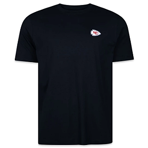 Camiseta New Era Kansas City Chiefs Basic Time Preto