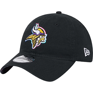 Boné New Era 920 Minnesota Vikings Crucial Catch Preto