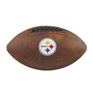 Bola Futebol Americano Pittsburgh Steelers Throwback - Wilson