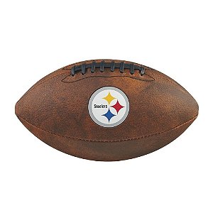 Bola Futebol Americano Pittsburgh Steelers Throwback - Wilson