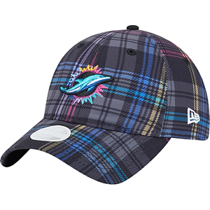 Boné New Era 920 Miami Dolphins Crucial Catch Feminino