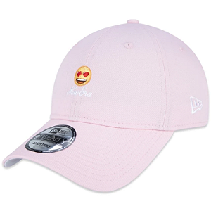 Boné New Era 920 Emoji Aba Curva Rosa