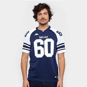 Camiseta Jersey Kappa Dallas 60 Azul