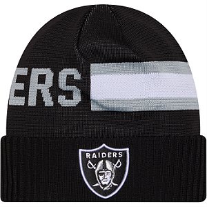Gorro New Era Las Vegas Raiders NFL Sideline 2024 Preto