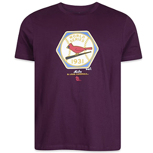 Camiseta New Era St. Louis Cardinals Logo History