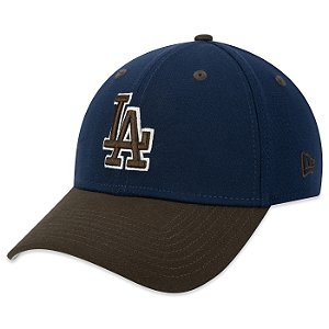 Boné New Era 3930 Los Angeles Dodgers MLB Core Marinho