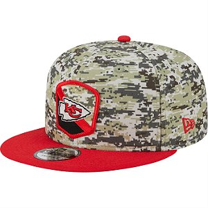 Boné New Era 950 Kansas City Chiefs NFL Salute to Service 24