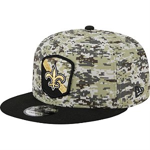 Boné New Era 950 New Orleans Saints NFL Salute to Service 24