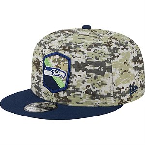 Boné New Era 950 Seattle Seahawks NFL Salute to Service 24