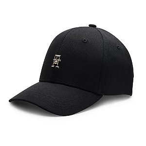 Boné Tommy Hilfiger Luxe Feminino Preto