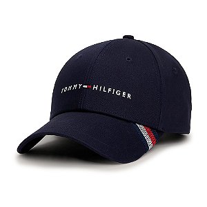 Boné Tommy Hilfiger Foundation Masculino Azul Marinho
